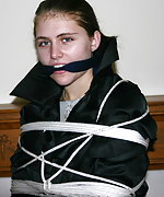British models tightly tied and gagged